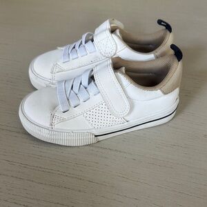 H&M Kids White and Beige Sneakers